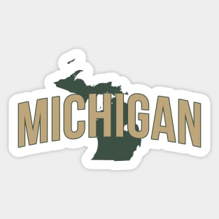 Michigan State Sticker